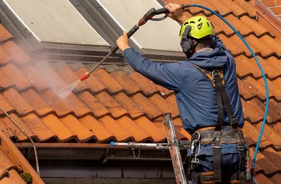 Démoussage et hydrofuge de toiture à Sommecaise